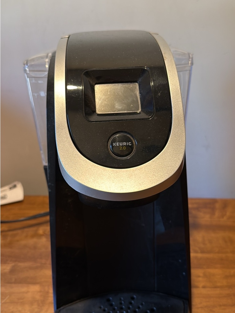 Keurig Single-Serve Coffee Brewer - Black & Silver Trim